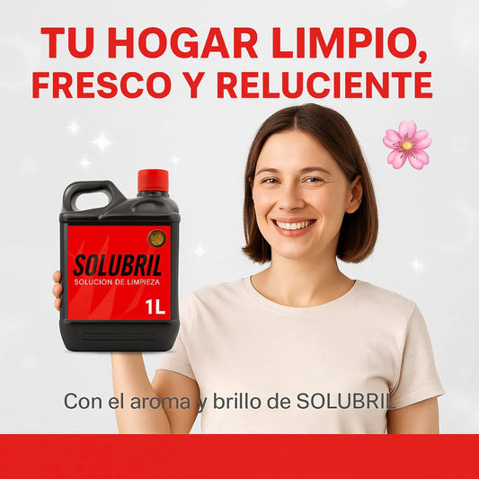 SOLUBRIL – Limpieza Profunda y Brillo Total para tu Hogar
